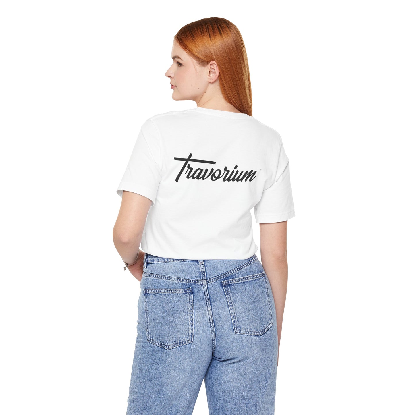 Inspirational Unisex Short Sleeve Tee - Călătorul Antreprenor & Travorium Design