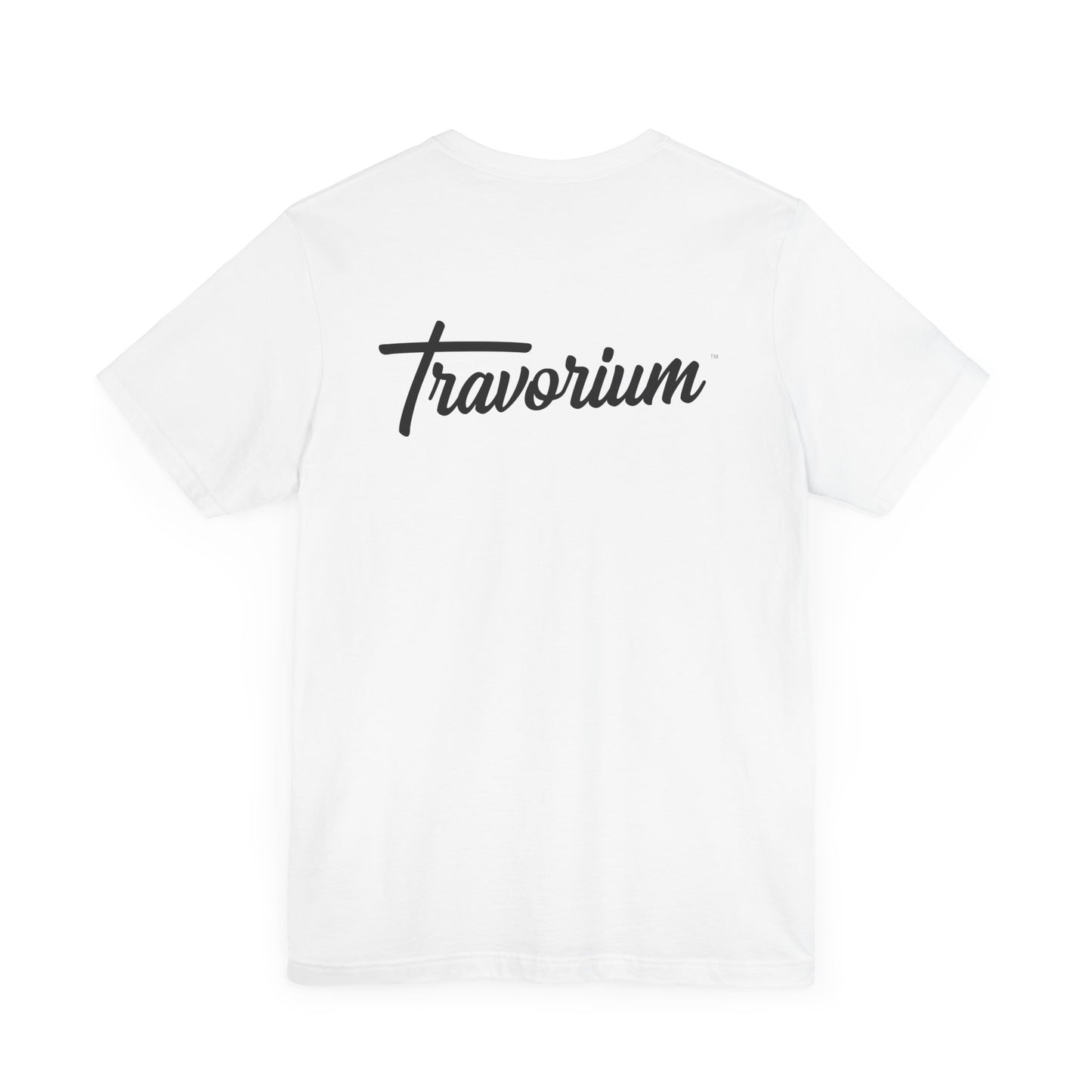 Inspirational Unisex Short Sleeve Tee - Călătorul Antreprenor & Travorium Design