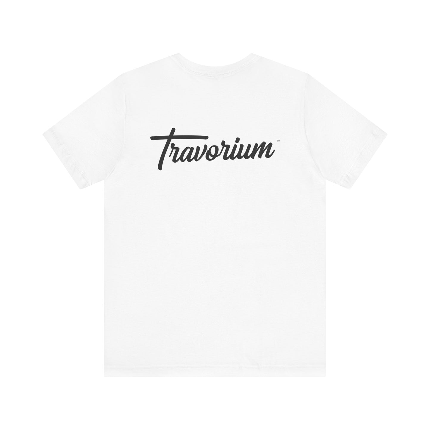 Inspirational Unisex Short Sleeve Tee - Călătorul Antreprenor & Travorium Design